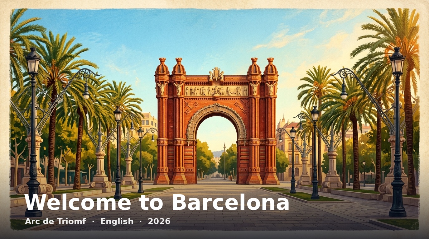 Barcelona Post Card 2026 #003