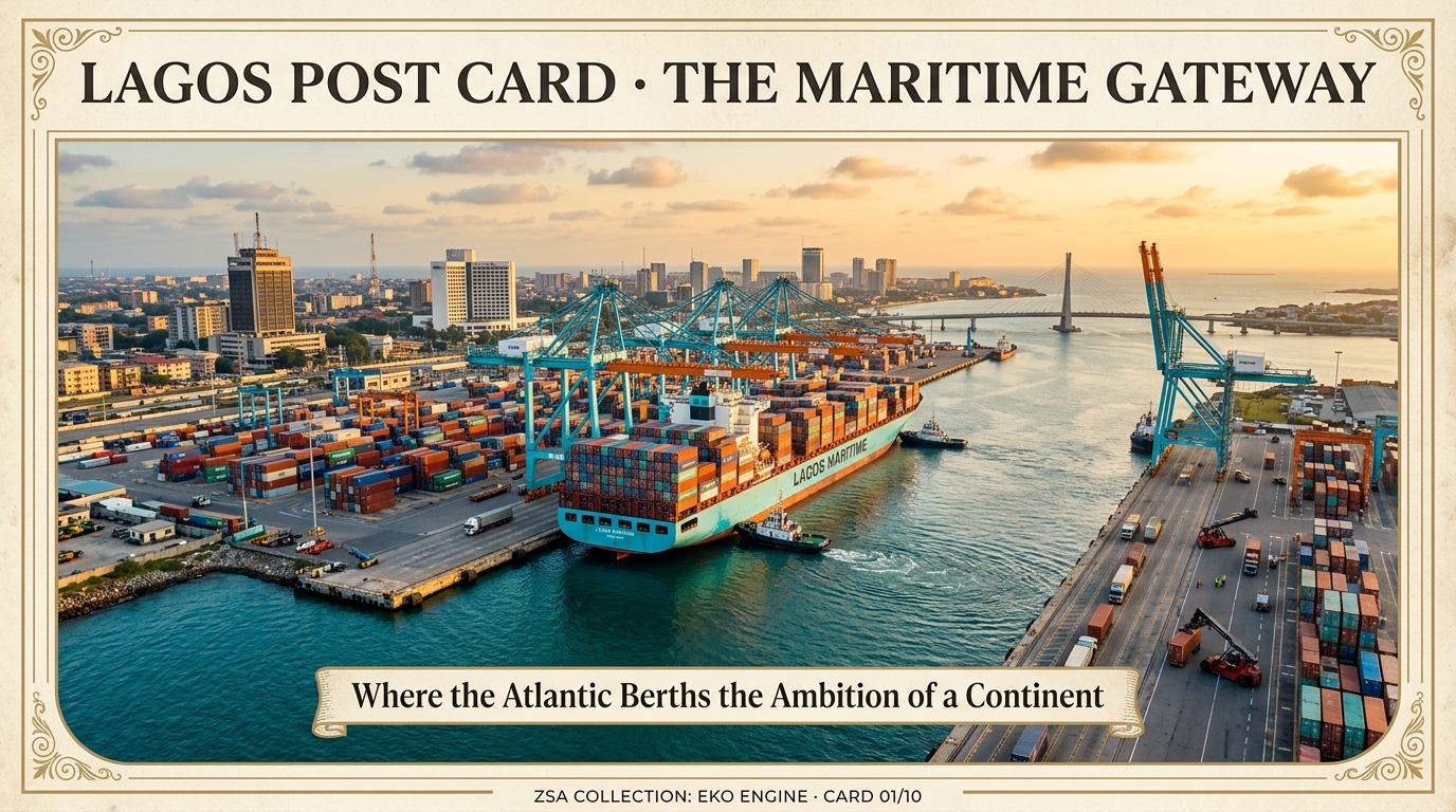 Lagos Post Card