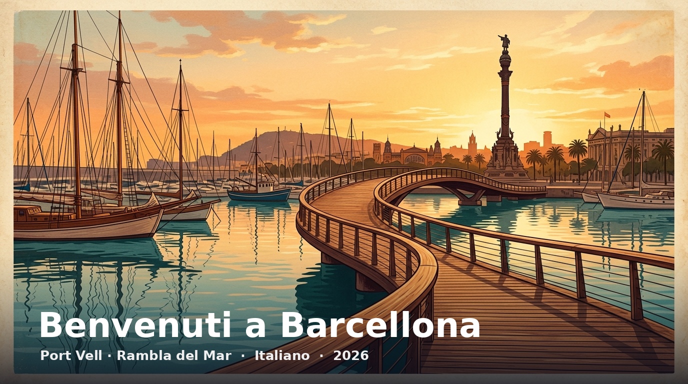 Barcelona Post Card 2026 #006